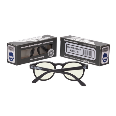 Keyhole Blue Light Screen Saver Glasses | Black Ops