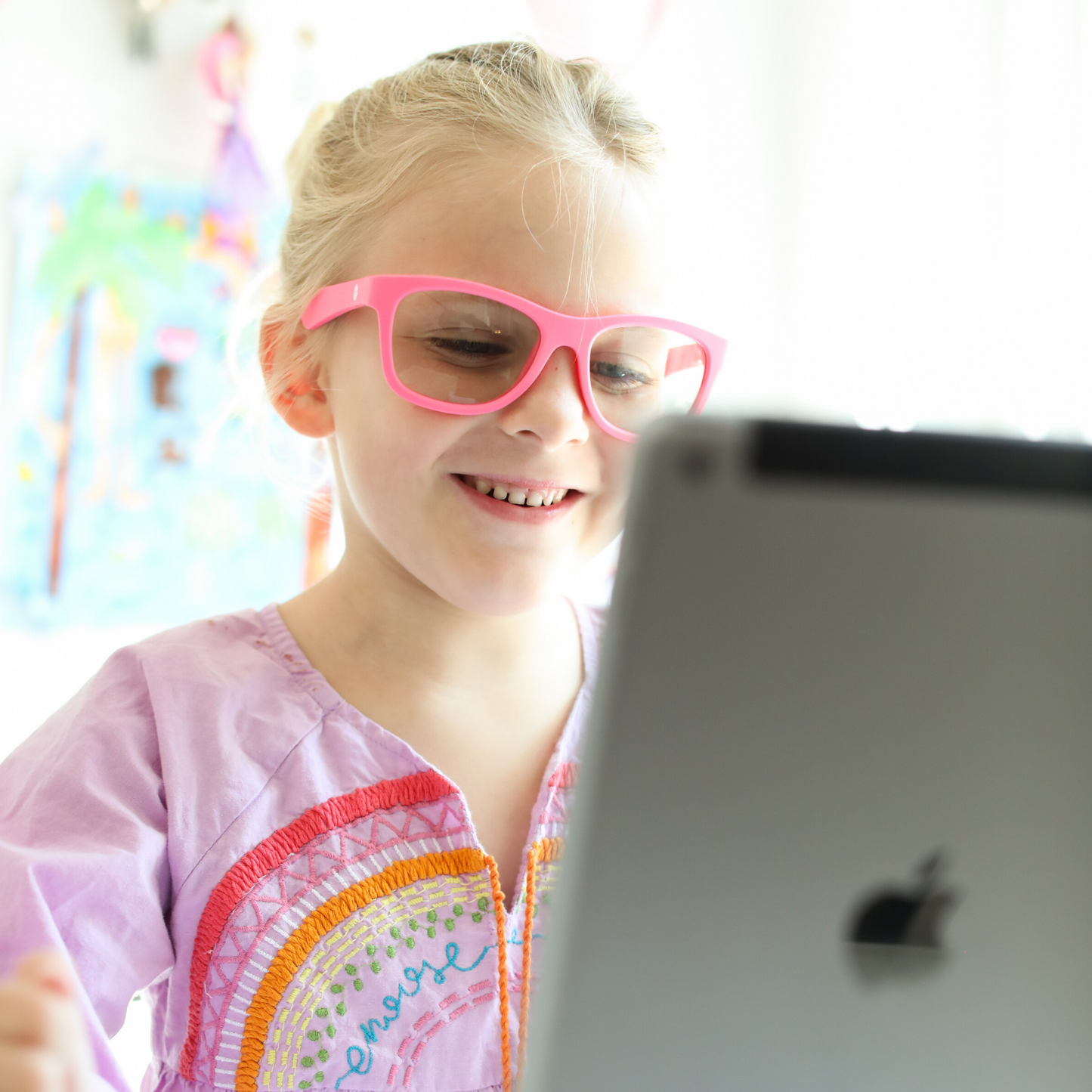 Lunettes de protection contre la lumière bleue Navigator | Pense Rose