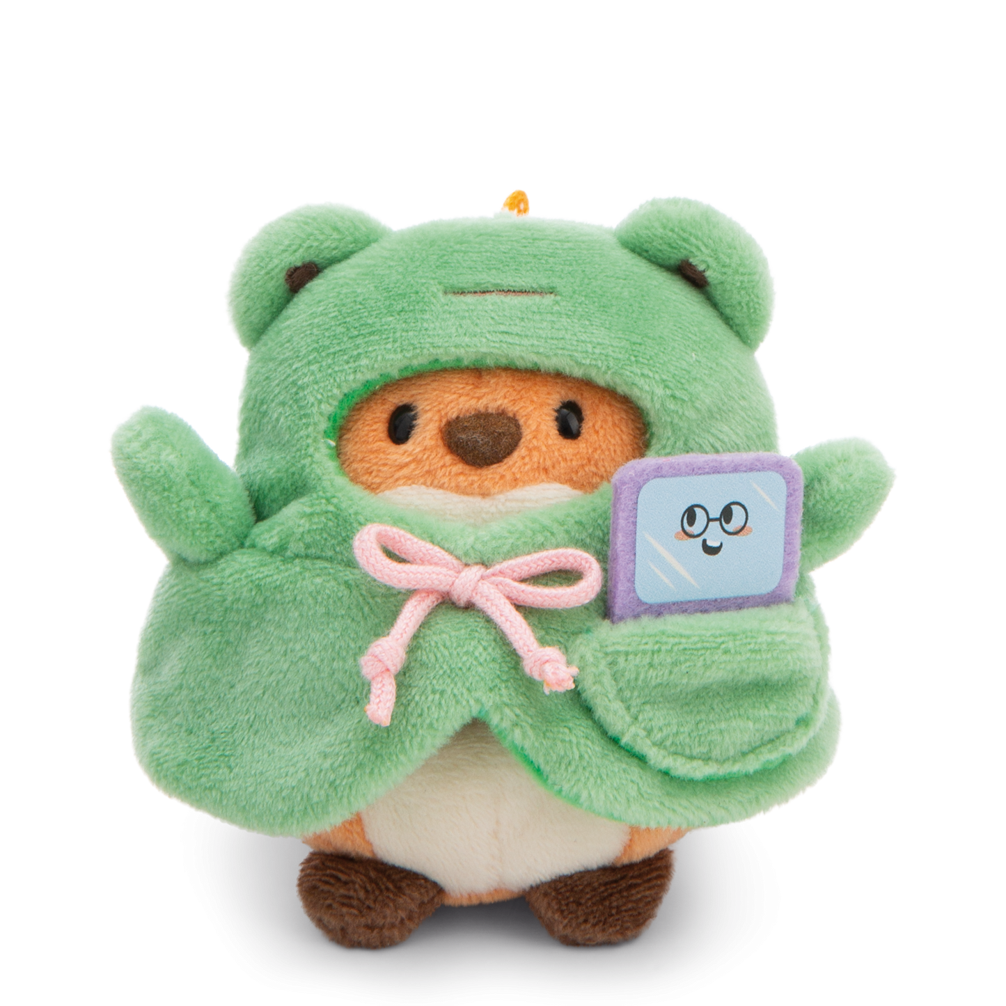Nici MyMochi 8cm Geeks Fox Plush – Video Game and Frog Costume