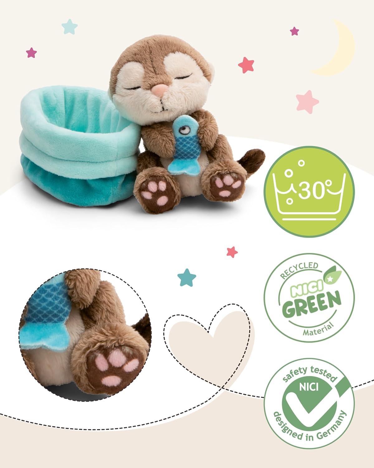 Nici Sleeping Pets - Otter