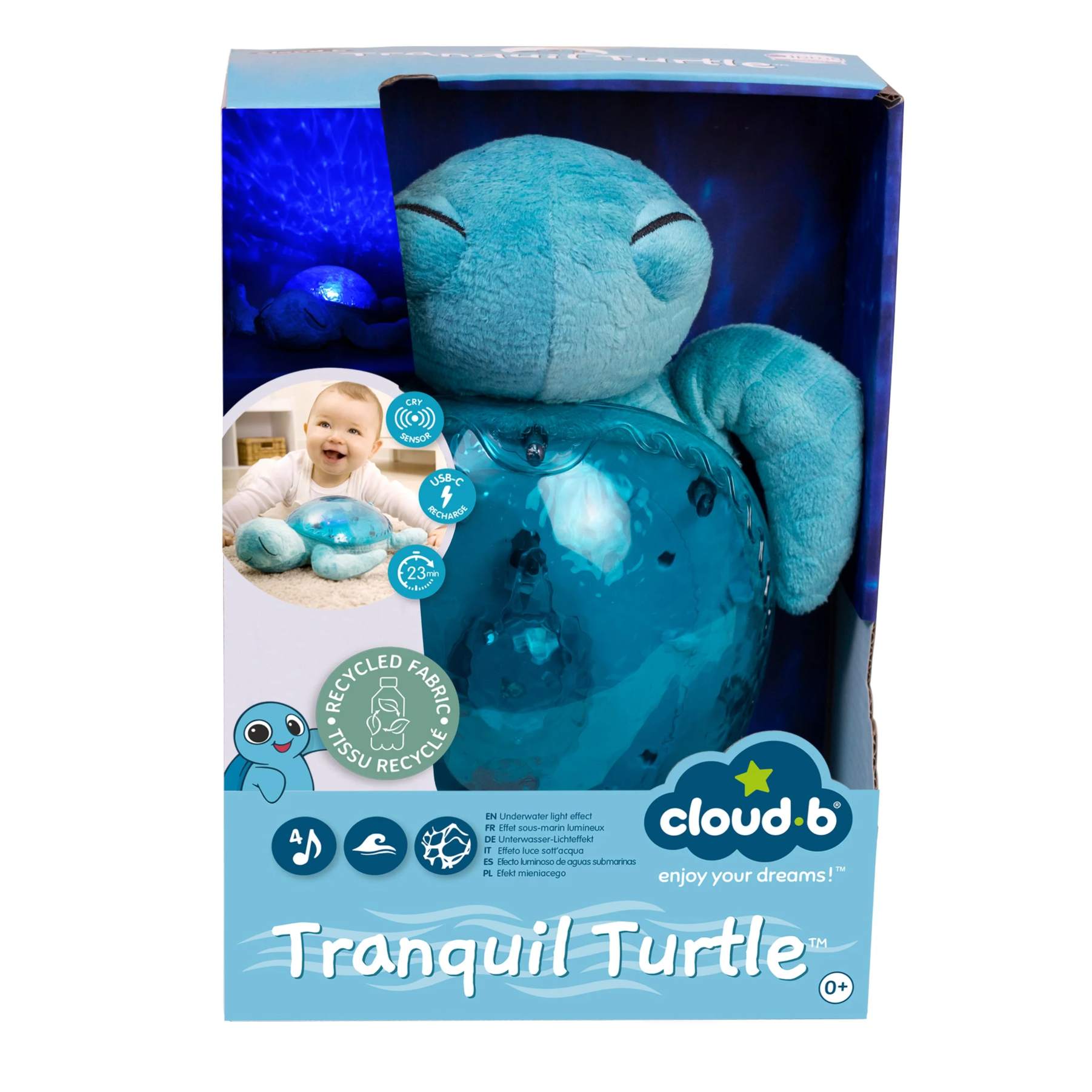 Tranquil Turtle Rechargeable | Aqua
