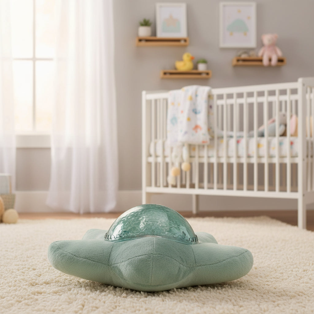 Veilleuse apaisante Tranquil Zen Lotus™ | Lumière et sons relaxants | Aide sensorielle au sommeil