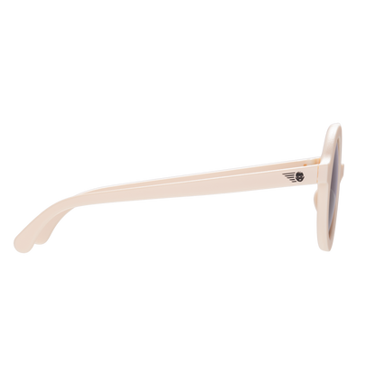Euro Round Sunglasses | "Sweet Cream"