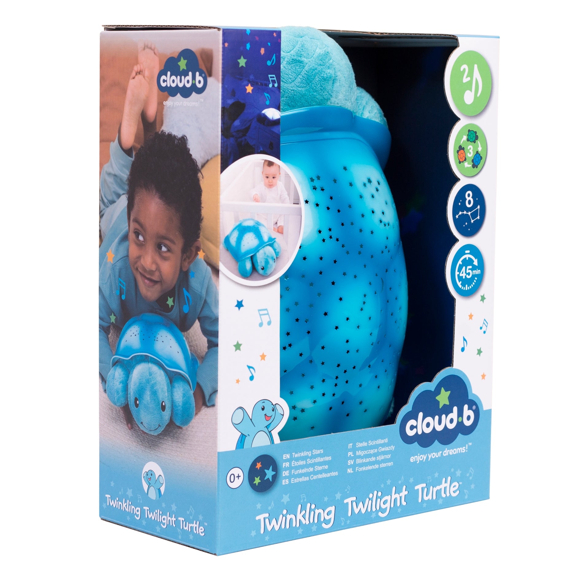Twinkling Twilight Turtle | Aqua Star