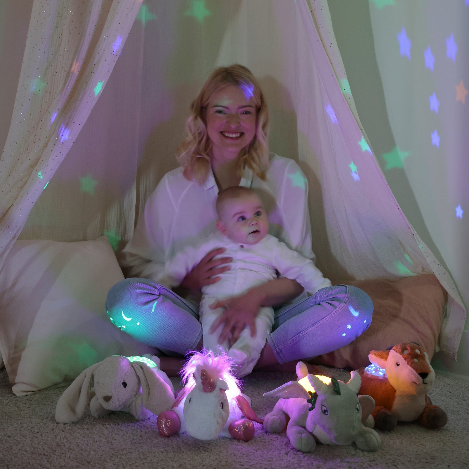 Twilight Buddies | Dragon Plush Projecting Night Light
