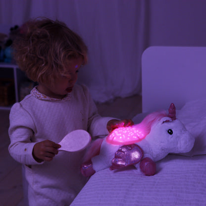 Twilight Buddies | Winged Unicorn Projecting Night Light