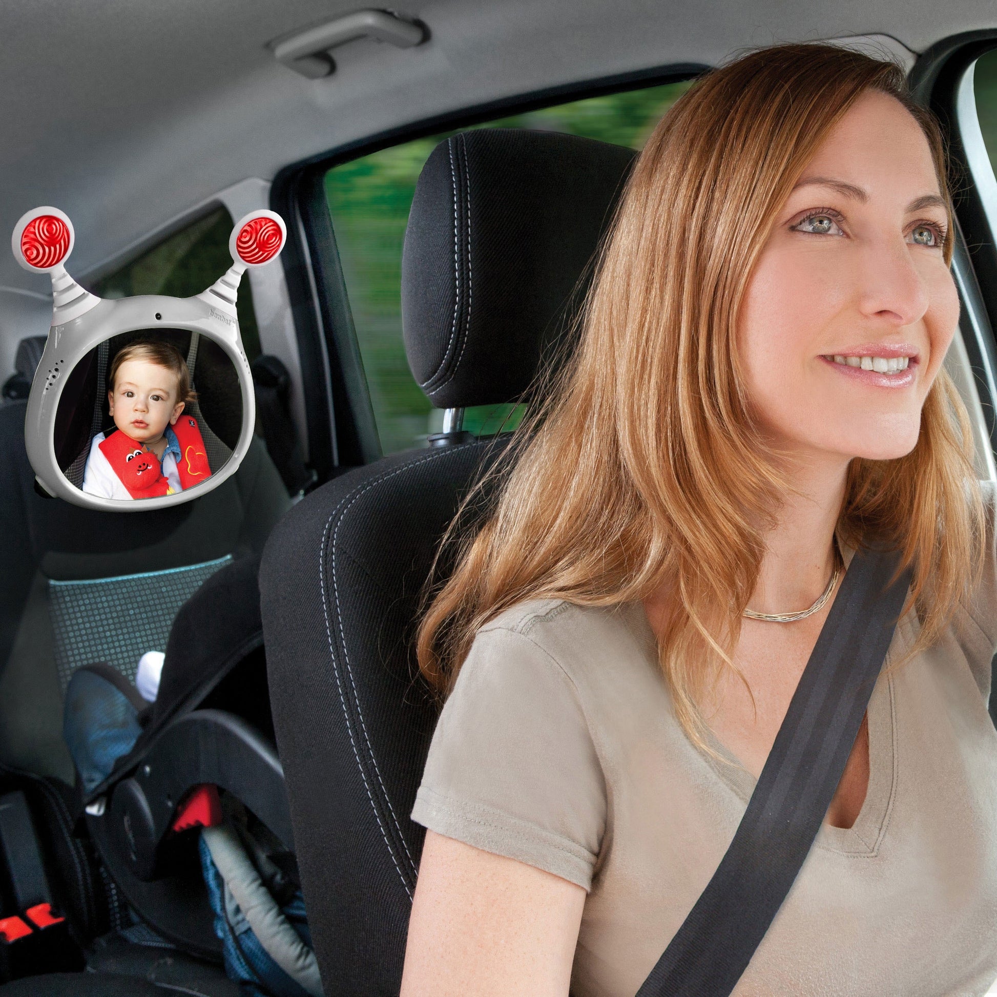 Oly Baby Car Mirror Grey