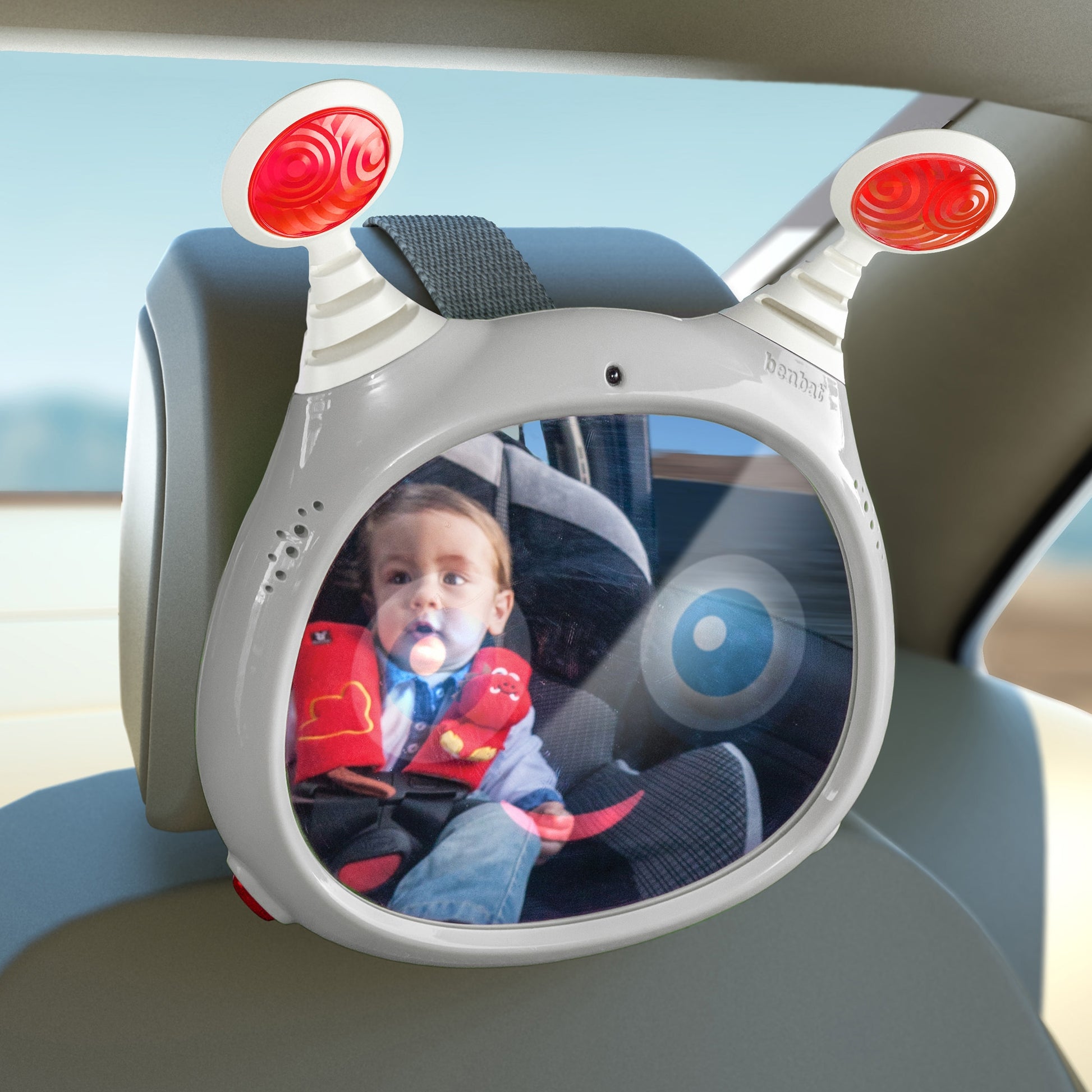 Oly Baby Car Mirror Grey