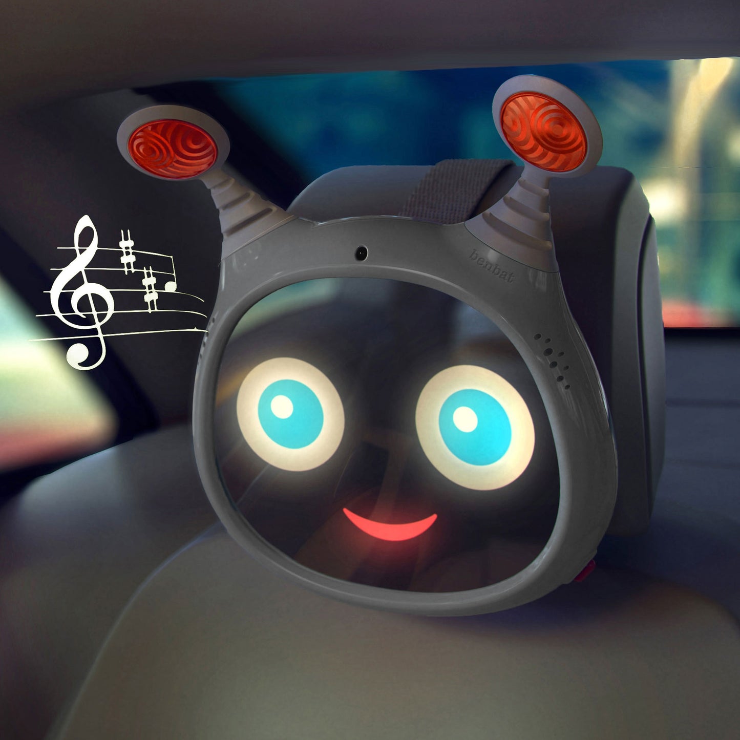 Oly Baby Car Mirror Grey