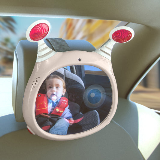 Oly Baby Car Mirror Beige