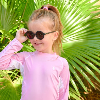 Euro Round Sunglasses | Jet Black