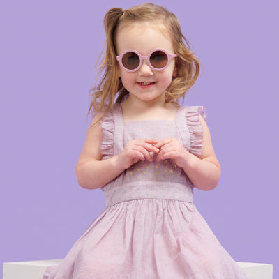 Euro Round Sunglasses | Playfully Plum