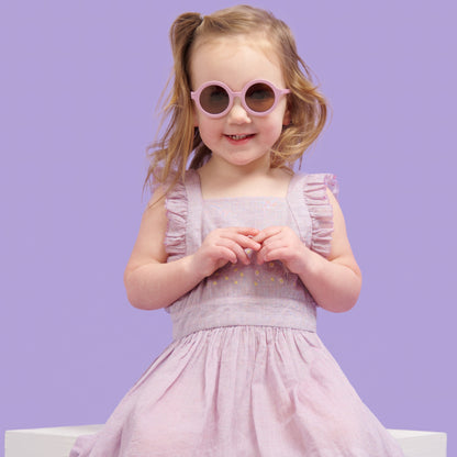 Euro Round Sunglasses | Playfully Plum