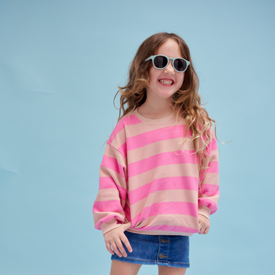 Non-Polarized Keyhole Sunglasses | Baby Blue