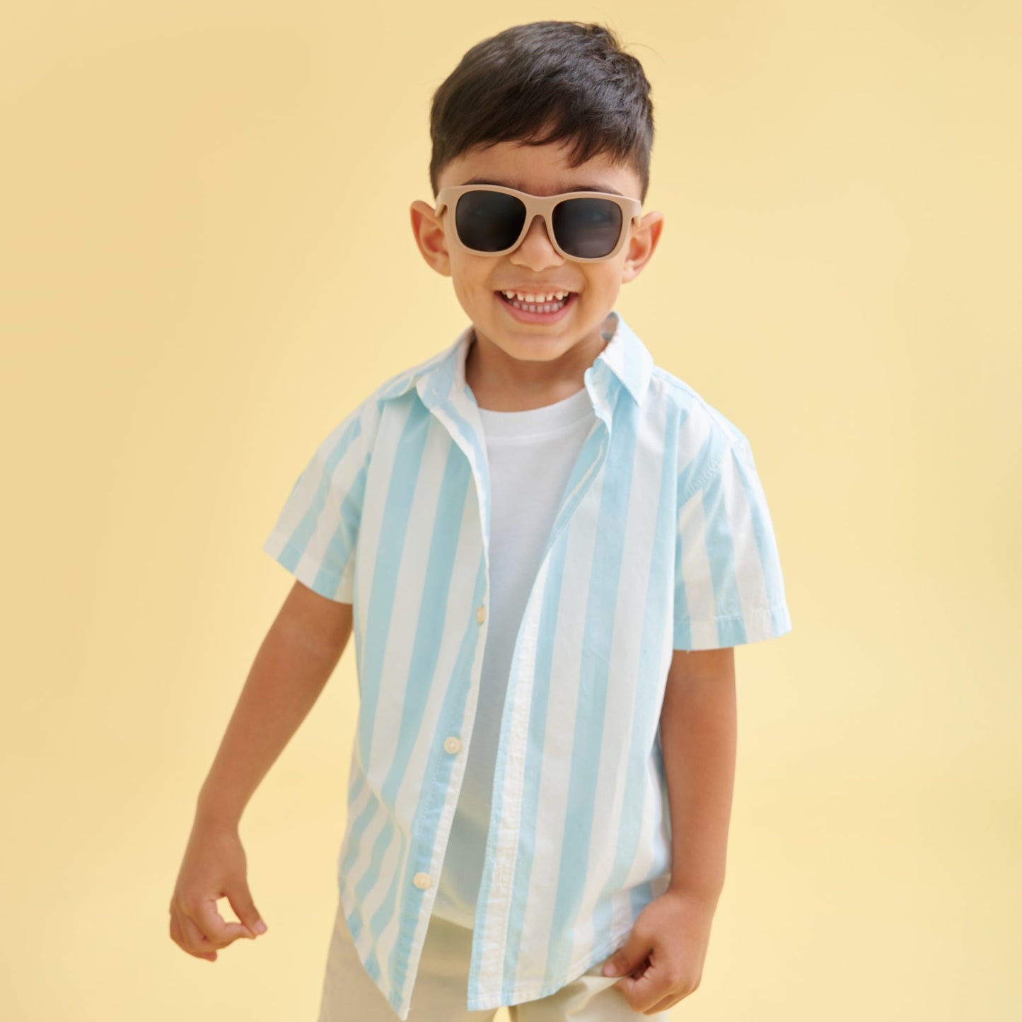 Limited Edition | The Eco-Line Navigator Sunglasses | Soft Sand