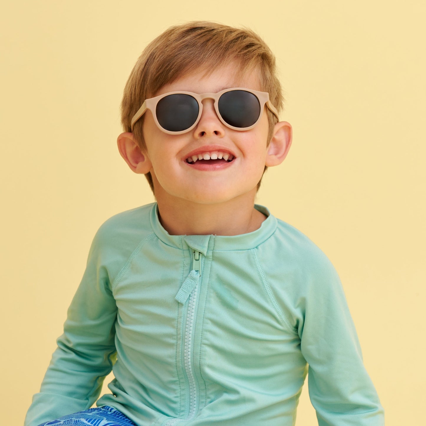 Limited Edition | The Eco-Line Keyhole Sunglasses | Soft Sand