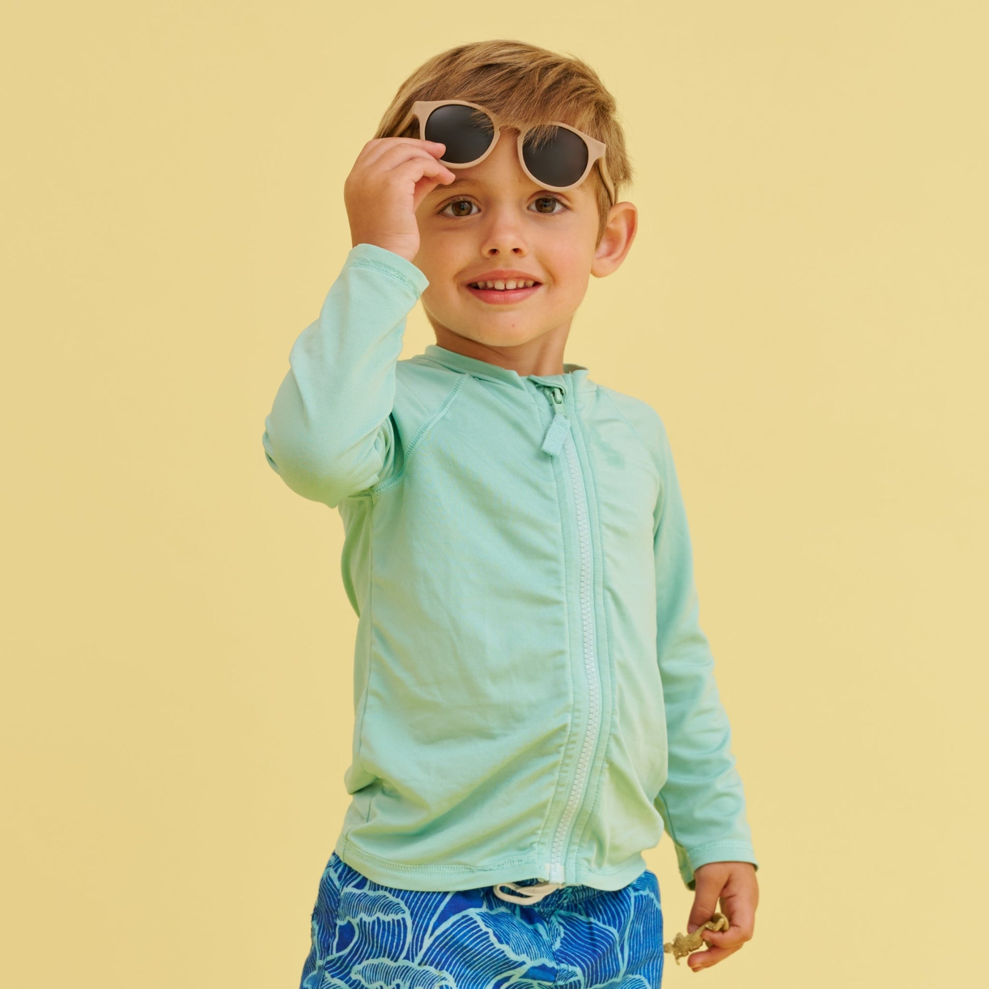 Limited Edition | The Eco-Line Keyhole Sunglasses | Soft Sand