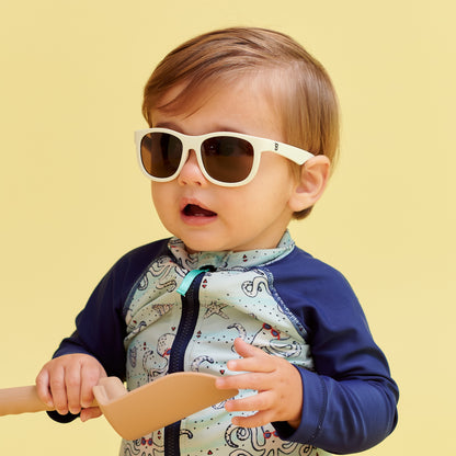 Non-Polarized Navigator Sunglasses | Sweet Cream