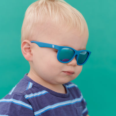 Polarized Navigator Sunglasses | Midnight Blue