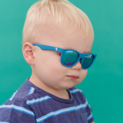 Polarized Navigator Sunglasses | Midnight Blue