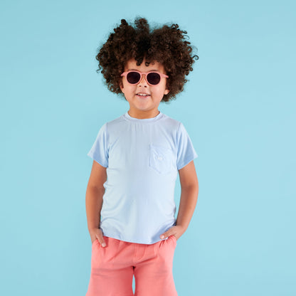 Limited Edition | The Eco-Line Keyhole Sunglasses | Seashell Pink