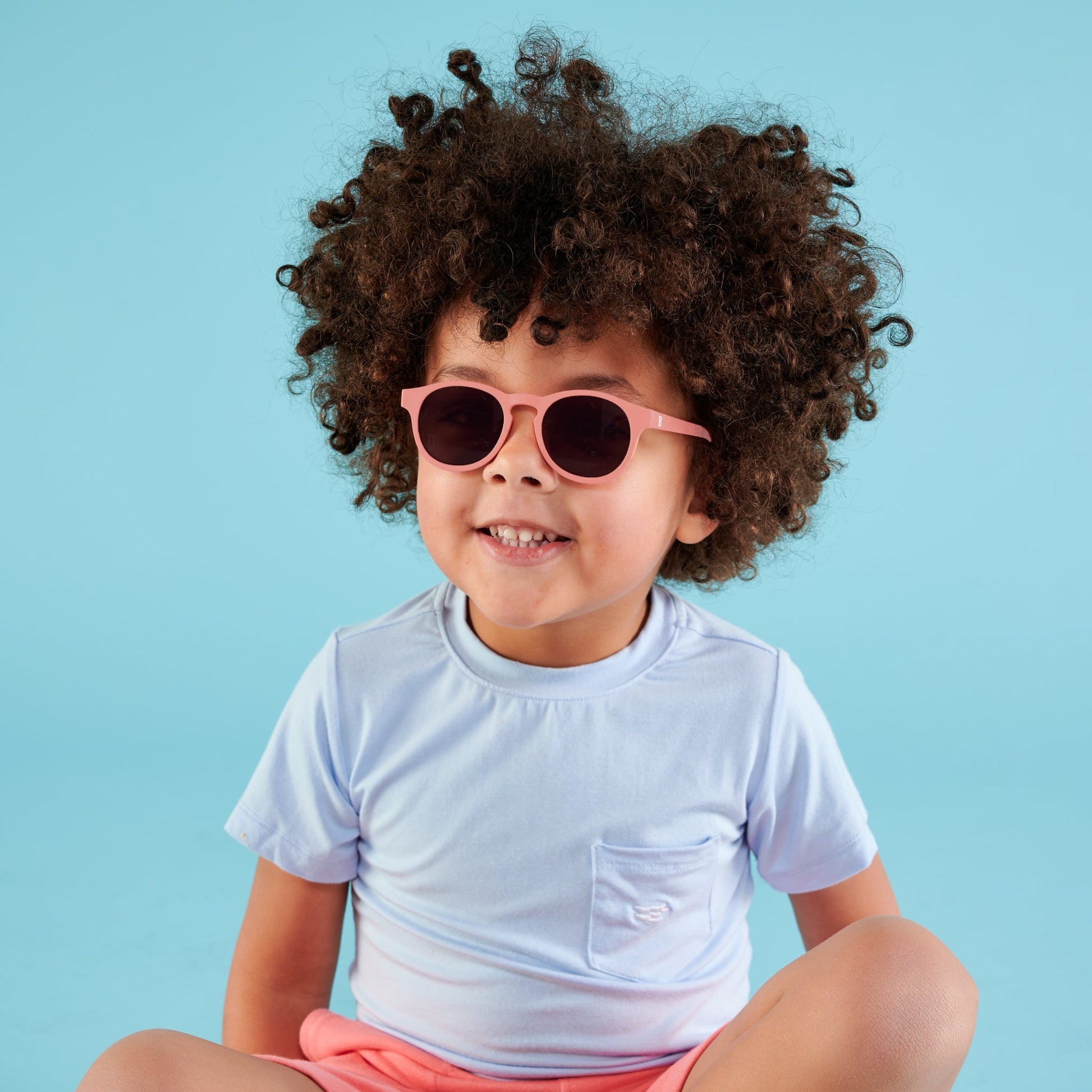 Limited Edition | The Eco-Line Keyhole Sunglasses | Seashell Pink