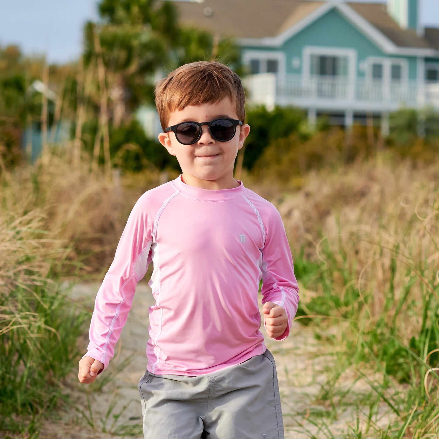 Non-Polarized Keyhole Sunglasses | Jet Black