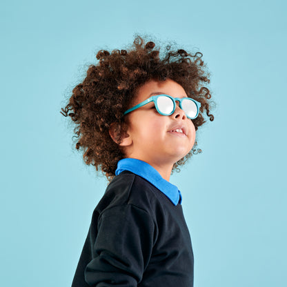 Non-Polarized Keyhole Sunglasses | Seafarer Blue