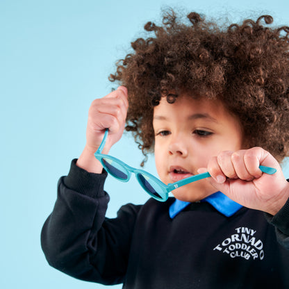 Non-Polarized Keyhole Sunglasses | Seafarer Blue