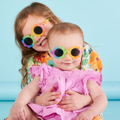 Rainbow Collection Flower Sunglasses l Flower Power