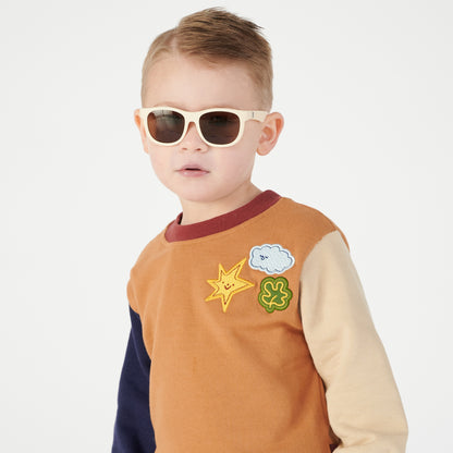 Non-Polarized Navigator Sunglasses | Sweet Cream