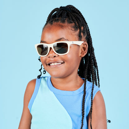 Non-Polarized Navigator Sunglasses | Sweet Cream