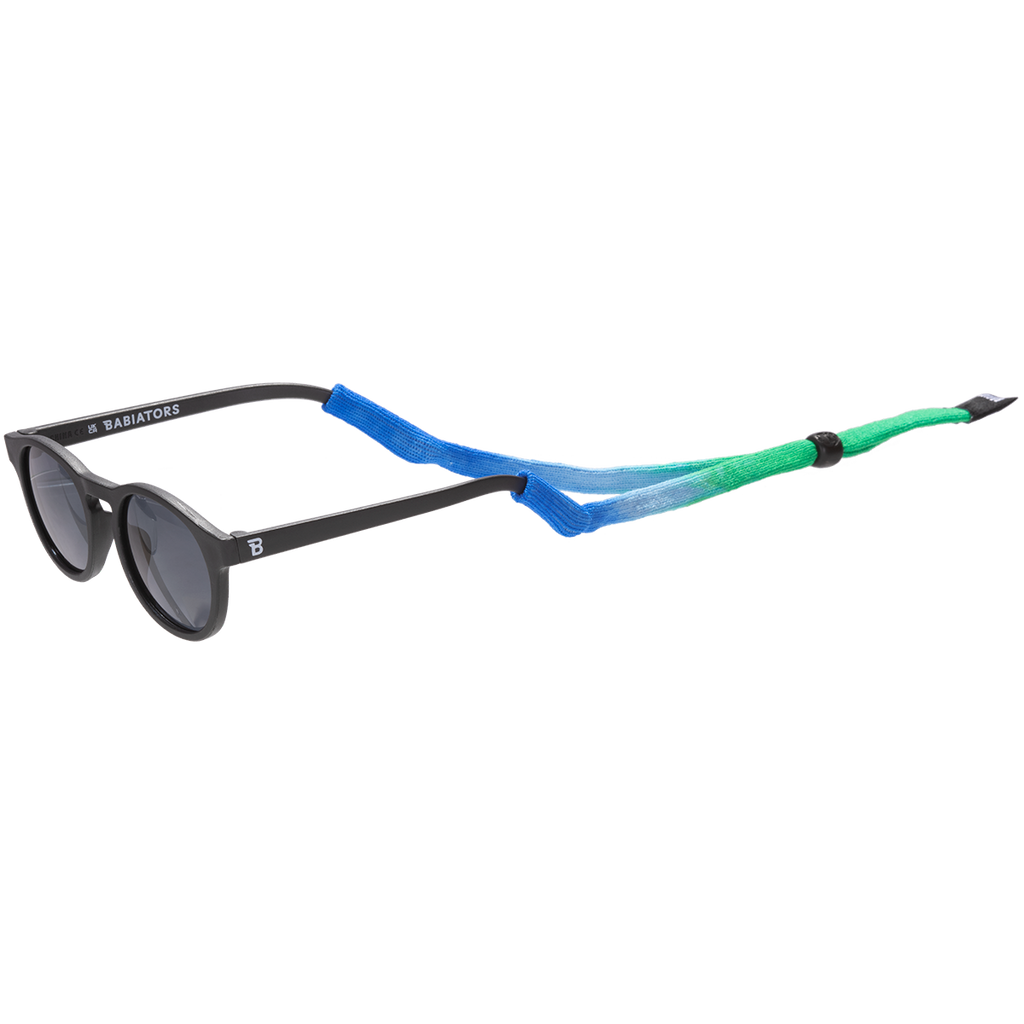 Bracelet en tissu tie-dye | Ombré bleu-vert