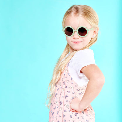 Euro Round Sunglasses | "All The Rage Sage"