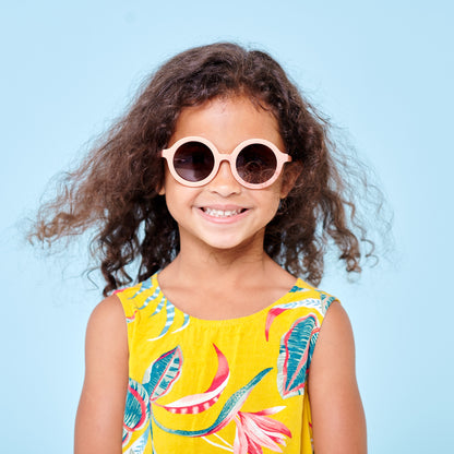 Ltd Euro Round Sunglasses "Peachy Keen''