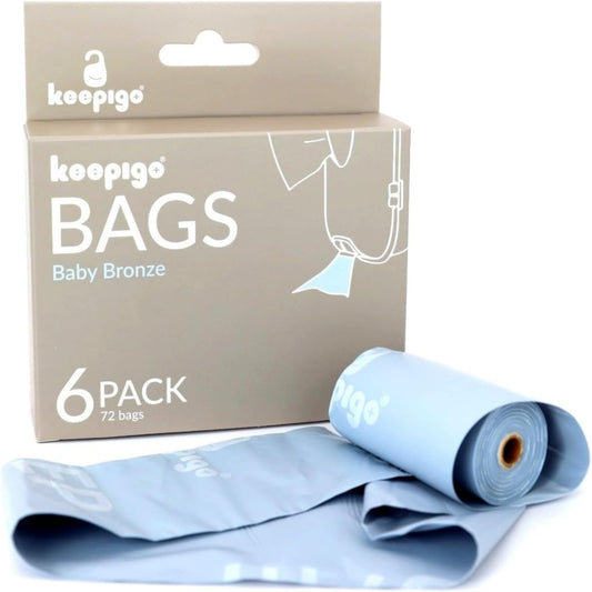 Keepigo | Recharges de sacs à couches compostables