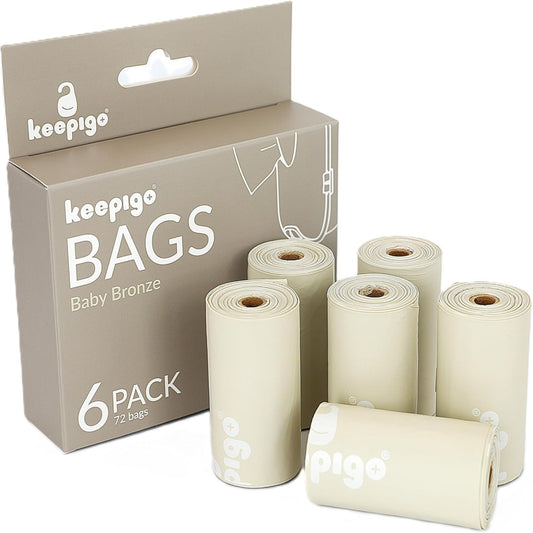Keepigo | Recharges de sacs à couches compostables