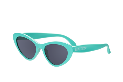 Non-Polarized Cat-Eye Sunglasses | Totally Turquoise