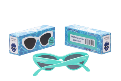 Non-Polarized Cat-Eye Sunglasses | Totally Turquoise