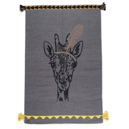 Circus Collection | Giraffe Feather Rug