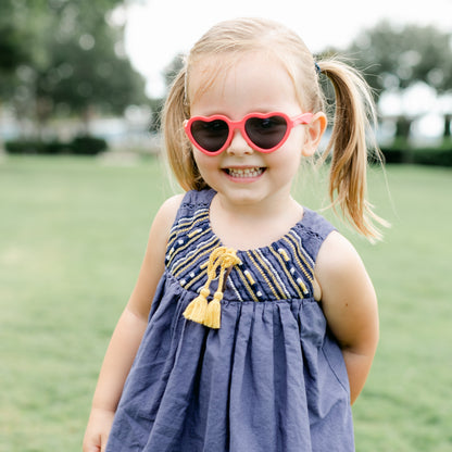 Core Non-Polarized Heart Sunglasses | Queen of Hearts