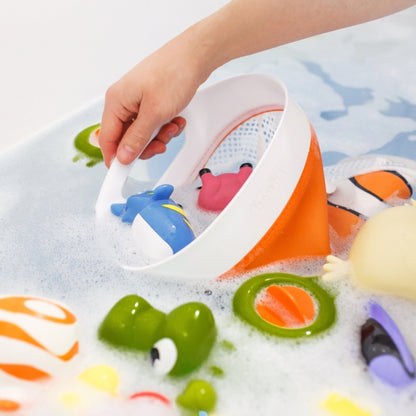 Scoop & Store Bath Toy Organizer | Captain Nemo