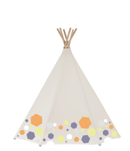 Tente Geo Color avec LED et tapis