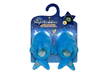 Dolphin Light-Up Slippers