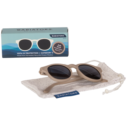 Limited Edition | The Eco-Line Keyhole Sunglasses | Soft Sand
