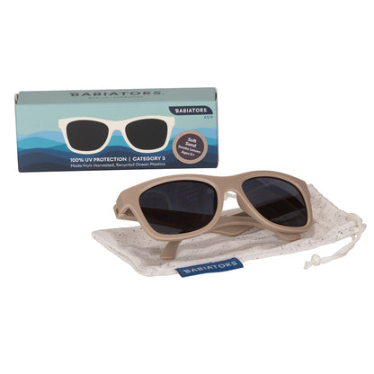 Limited Edition | The Eco-Line Navigator Sunglasses | Soft Sand