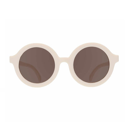 Euro Round Sunglasses | "Sweet Cream"
