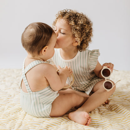 Euro Round Sunglasses | "Sweet Cream"