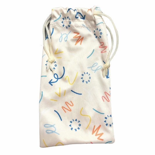 Fabric Soft Case-  Squiggle Print