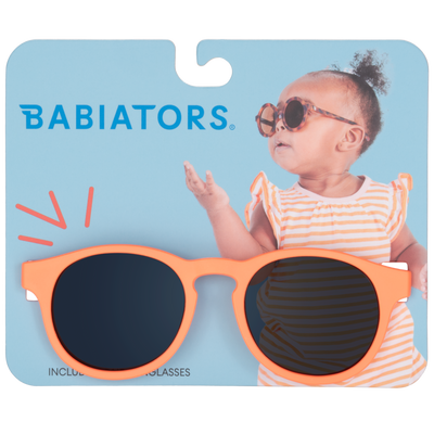 Hang Tag Keyhole Sunglasses | Neon Orange